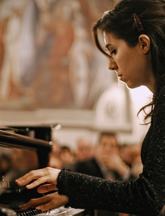 Anna Pittato, pianista del coro